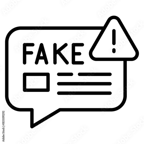 fake news icon