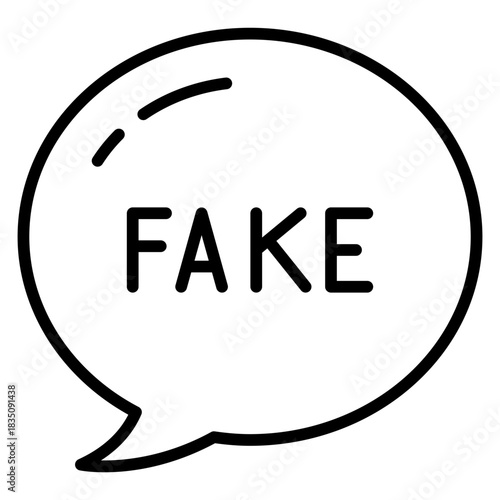 fake news icon