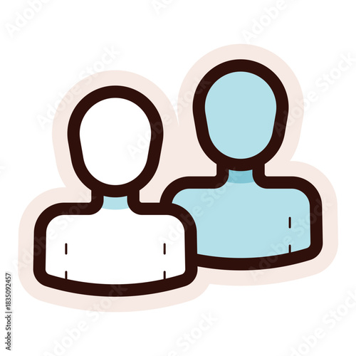 group users icon sticker