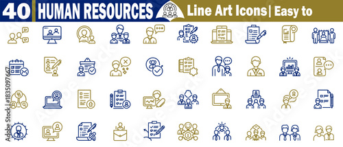 Corporate and human resources concept. Showing team management and company structure organization vector illustration. 