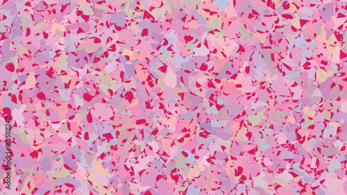 Abstract pink floral pattern design in different shades for textile or web background with vibrant colors and eye catching layout