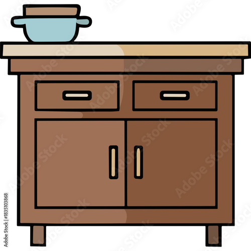 vintage kitchen furniture