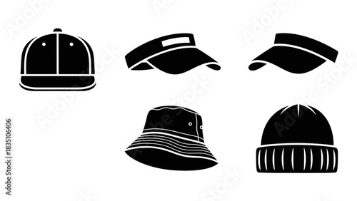 vector illustration of baseball cap