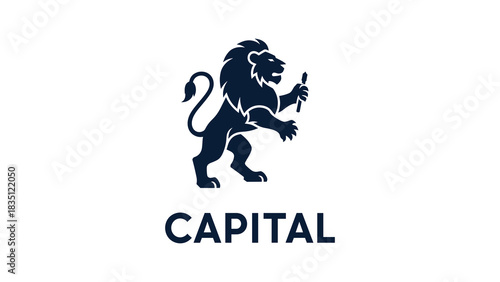 Capital Group logo featuring a lion holding a quill.