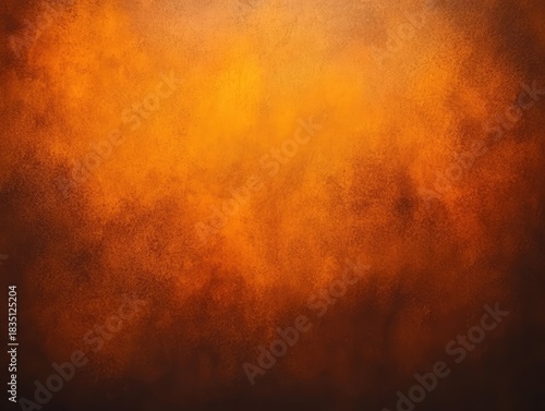 Blurred background for design with copy space, a dark brown and orange color gradient, high resolution, professional photograph.