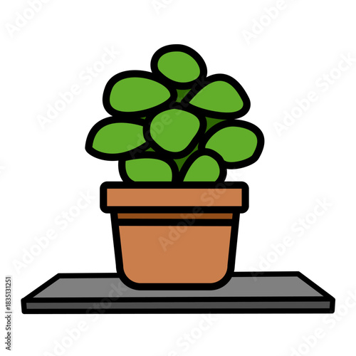 Layered Bubble Leaves Growing Up