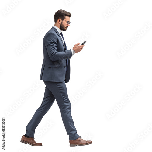 businessman holding a clipboard