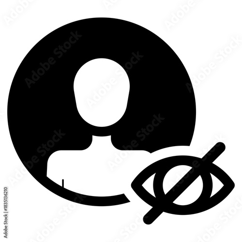 hidden user profile icon