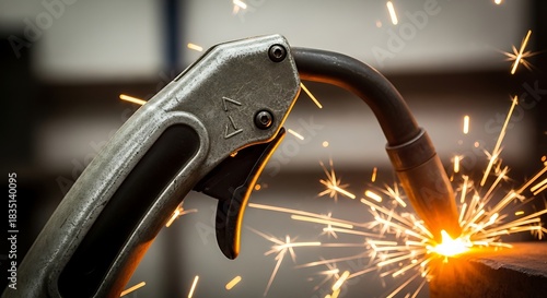 Steel welding sparks a new creation with industrial strength tool