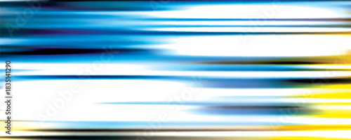 Vector image with horizontal defocused thin lines background