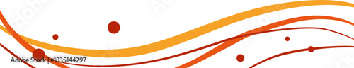 Abstract Wave Footer