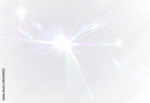 Shine rainbow sparkle prism crystal glowing beam radiant color refraction optic.
