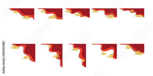 Chinese New Year Corner with Cloud