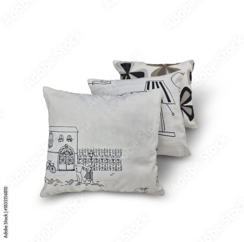   Set of decorative pillows