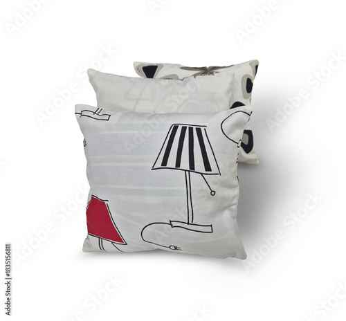   Set of decorative pillows