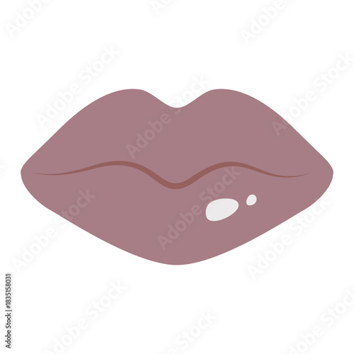 Plump Lips Vector
