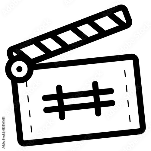 clapperboard icon