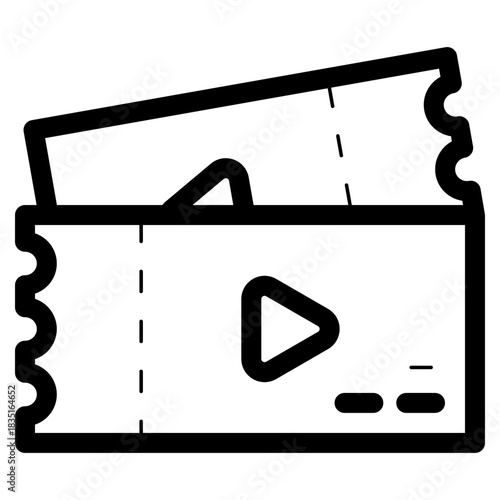 cinema tickets icon