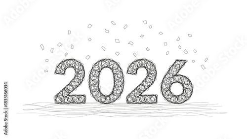 Snowy evergreen forest landscape with rolling hills