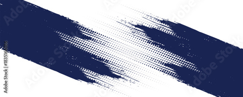 Abstract halftone wave dots background. Futuristic twisted grunge pattern, dots, circles. Vector modern optical pop art texture for posters, business cards and etc