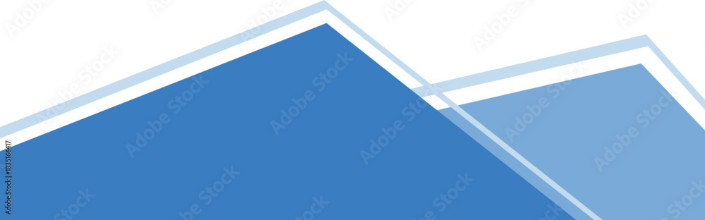 Fototapeta premium Business Footer with Line