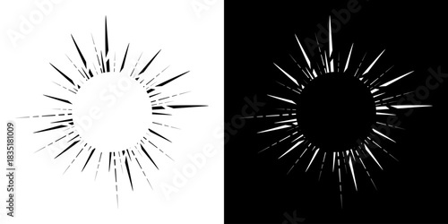 	
Dynamic abstract spiral sound wave rhythm lines. Circular spiral sound wave rhythm of lines. Circular futuristic abstract lines, black and white background.	
