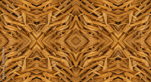 seamless pattern woven straw design ideal for backgrounds creating a rustic texture enhancing graphic design projects and embodying sustainable materials.