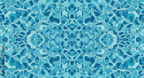 turquoise water pattern reflecting sunlight ideal for backgrounds creating a calming mood and enhancing graphic designs with its artistic flair.