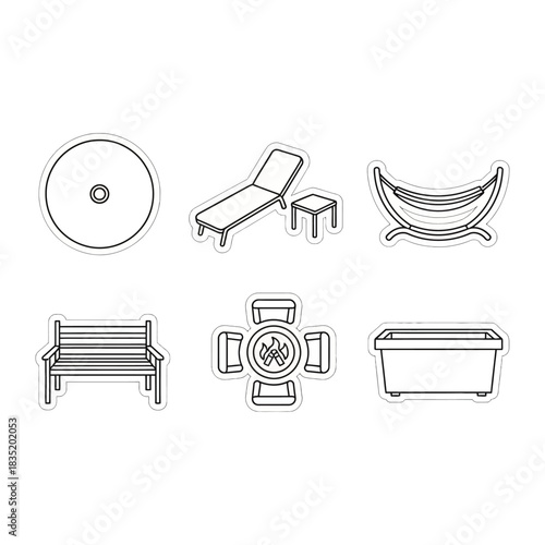 backyard design elements patio furniture with fire pit creating an inviting outdoor space for relaxation ideal for summer living and home improvement projects