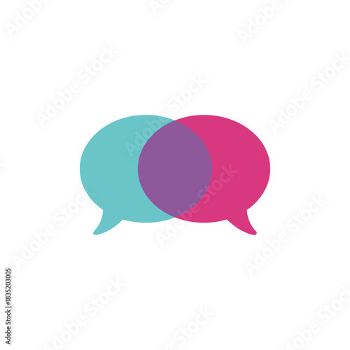 communication bubbles showcasing connection  discussion facilitating dialogue and idea exchange for blogs about teamwork  interpersonal relations