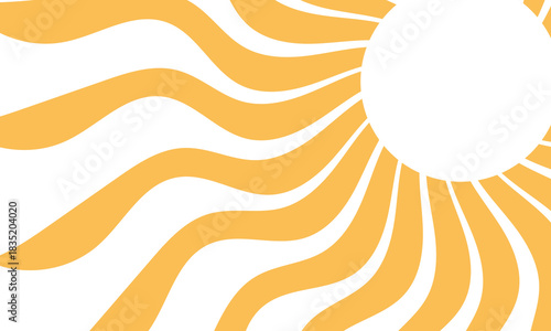 Sun abstract sunrays vector.   sun rays, sun light  icon. vector illustration. EPS 10/AI