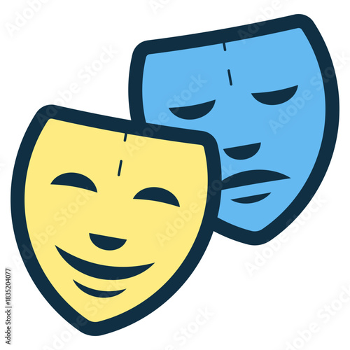 theater mask icon
