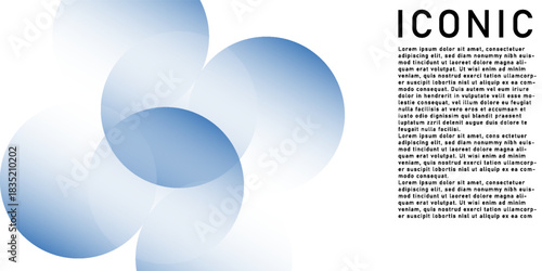 line wave background. Blue minimal round lines abstract background. Thin line wavy abstract vector background. Curve wave seamless pattern design