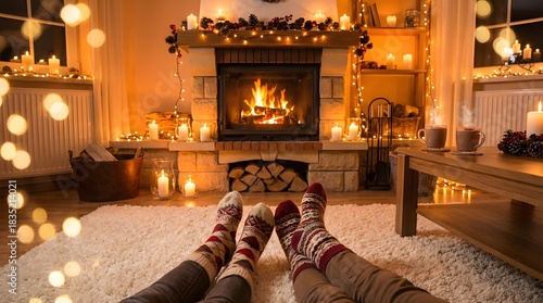 Fireplace Cozy Living Room