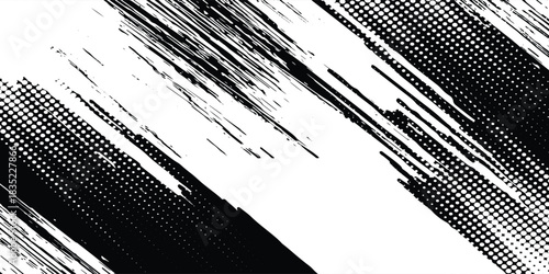 Tire tracks background for rally, drift, motocross, off-road and other auto and motorsport. Black tire marks on a white background with a worn effect and 