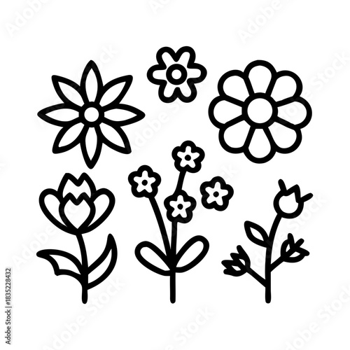 A black and white image of a dog looking to the side