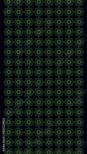 Arabic pattern background illustration
