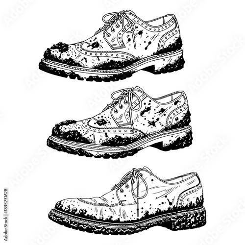 dusty show silhouette