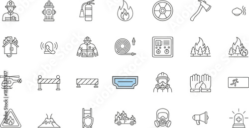 Comprehensive Computer and Device Connection Port Icons, Featuring USB 3.0, HDMI, Mini DisplayPort, and USB-C for Modern High-Speed Data and Video Connectivity