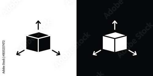 Bim icons pictogram. Vector isolated shape in modern doodle style.