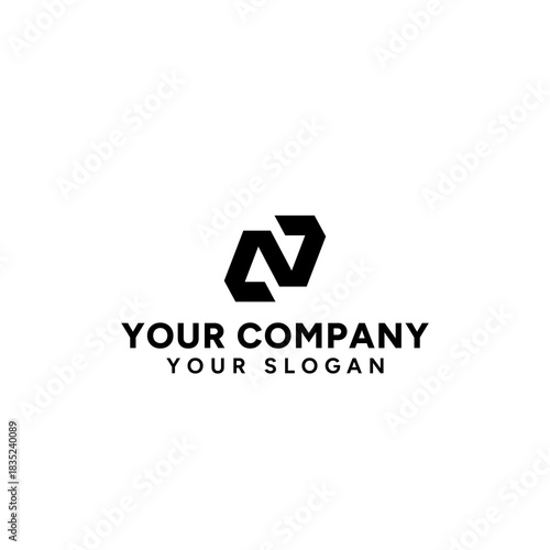 Free Download Classic N monogram with elegant details for a sophisticated feel. - GFXLoad