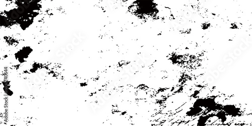 Black ink grunge splatter texture pattern design element