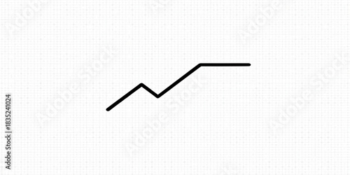 Finance stock market graph chart diagram showing red and green arrow business success growth progress report illustration data investment economy profit