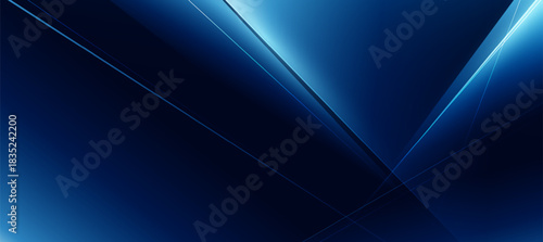 Modern abstract blue technology background. tech banner for corporate business concept. hi-tech abstract background vector illustration and business or presentation