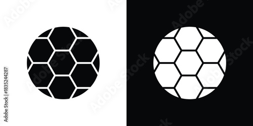 Football icons pictogram. Vector isolated shape in modern doodle style.