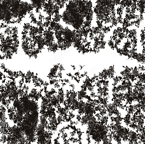 Dirty, dense, mottled texture with a noisy mass.