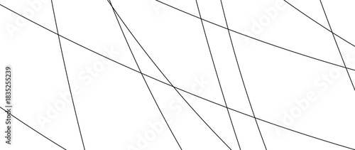 Dynamic abstract background with thin, intersecting grey lines on a crisp white surface. A modern, minimalist geometric pattern perfect for technology, design, or clean aesthetics.