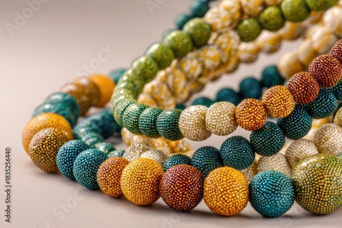 vibrant nigerian bead necklaces