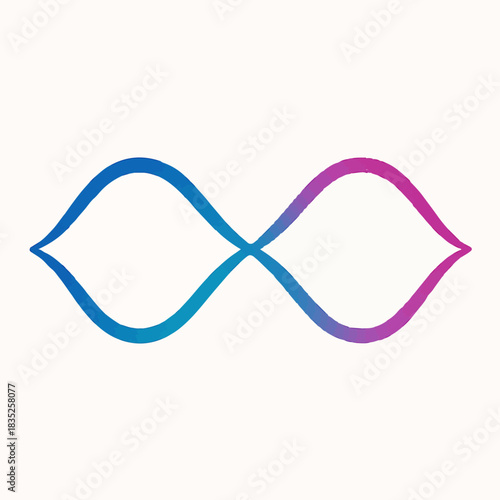 Vector illustration of a bow tie and stylish glasses fashion accessory icon