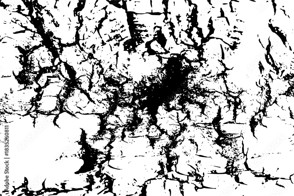 Obraz premium black ink splat